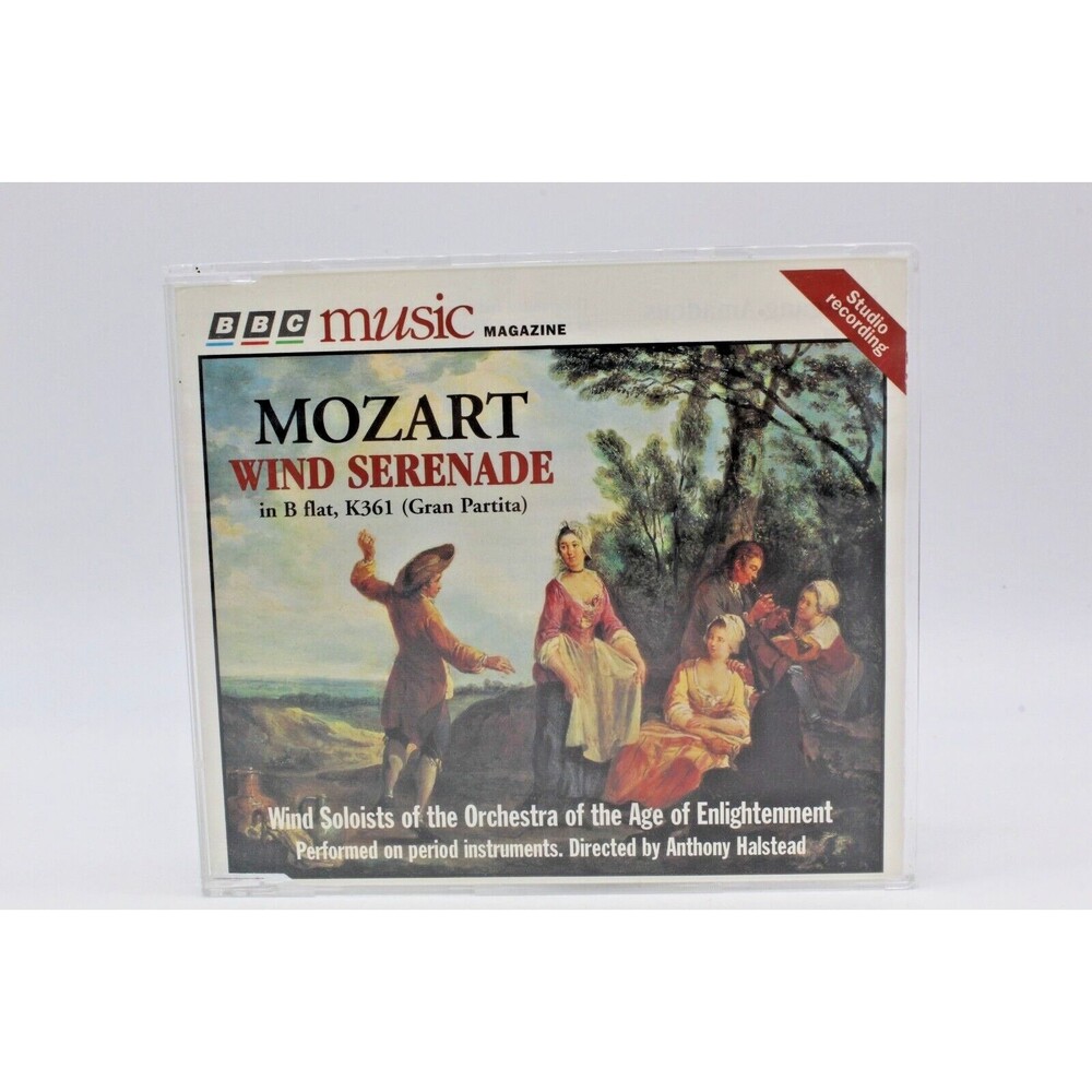 Mozart: Wind Serenade in B Flat Gran Partita Wind Soloists Anthony Halstead BBC